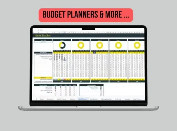 400 Google Sheets & Canva Planners - Image 9